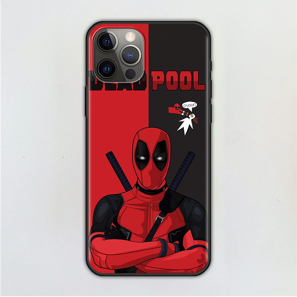 CellPhone Case For Apple iPhone 11 13  12 Pro Max Mini XR X 7 6S 8 Plus XS SE(2020) Smartphone Coque Deadpool