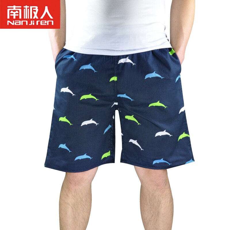 NANJIREN 2020 Summer Men Shorts Brand Breathable Male Casual Board Shorts Comfortable Plus Size Fitness Pants Man Beach Shorts