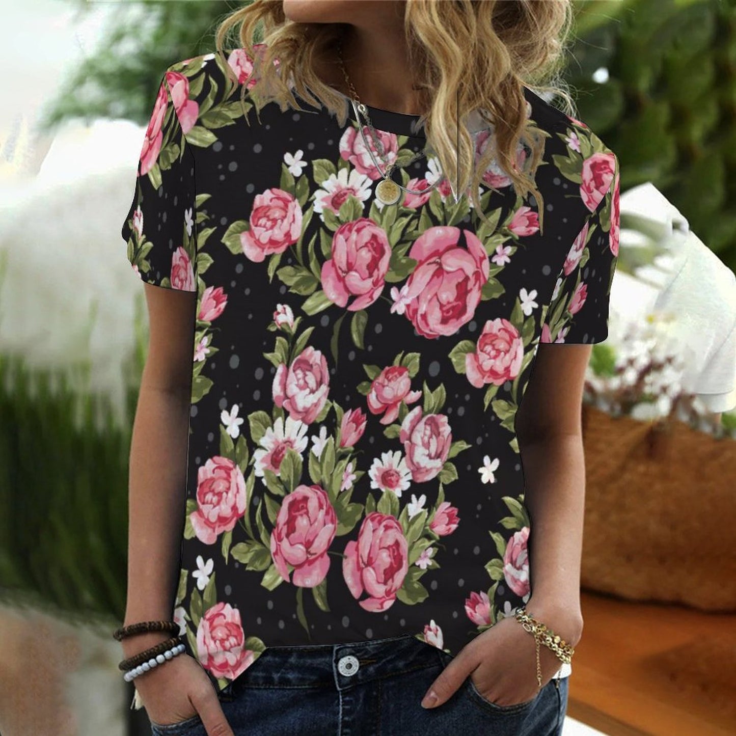 Casual New Harajuku Woman Tshirts Women Summer Short Sleeve Digital 3D Black Cat Printed O-Neck Tops T Shirt Femme T-Shirts