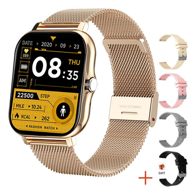 For Xiaomi Samsung Android Phone Reloj Inteligente Mujer Custom Dial Smart watch Women Bluetooth Call 2021 Smart Watch Men +Box