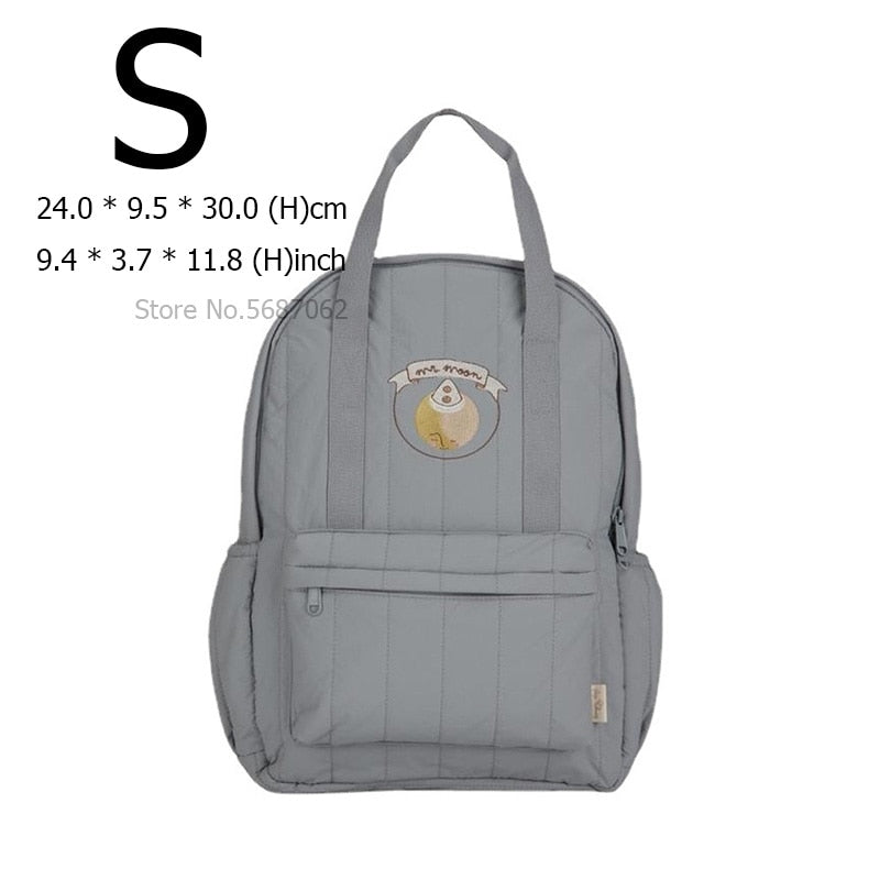 KS Baby Backpack Primary Schoolbag Kindergarten Kids Bags Brand Traveling Mom Cherry Lemon Children&#39;s Boys Girls Gift Storage