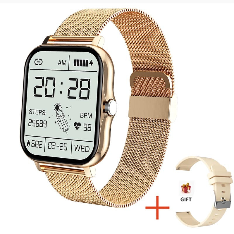 For Xiaomi Samsung Android Phone Reloj Inteligente Mujer Custom Dial Smart watch Women Bluetooth Call 2021 Smart Watch Men +Box