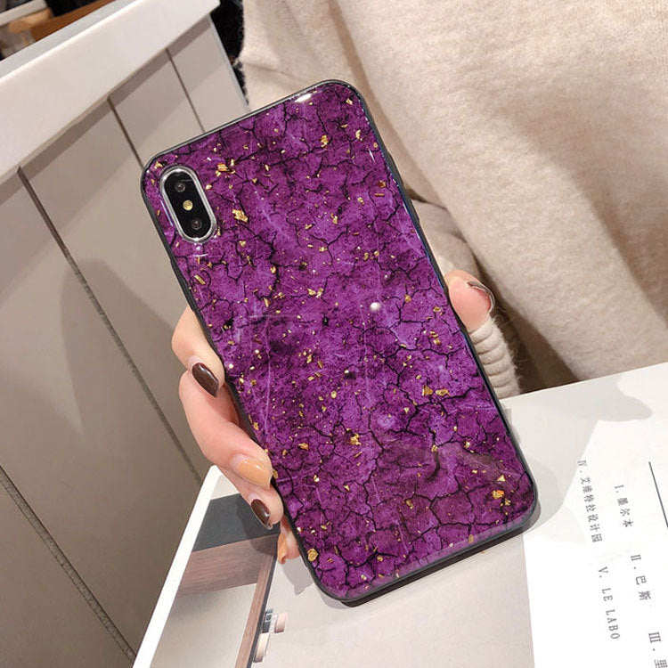 Luxury Diamond Marble Glitter Phone Cases for iPhone X XR XS MAX 7 8 6s Plus holder Ring Silicon Cover For iPhone XR XS