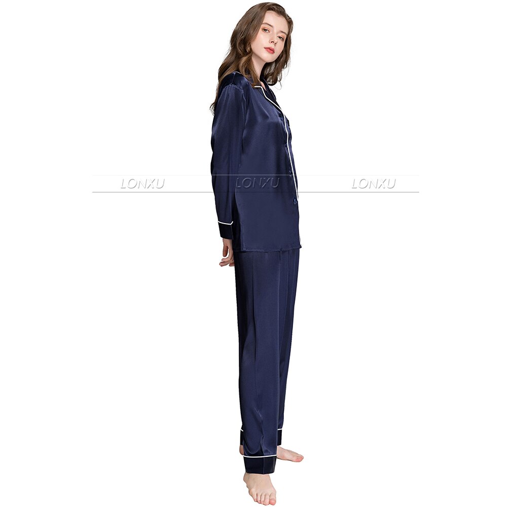 Womens Silk Satin Pajamas  Pyjamas  Set  Sleepwear Loungewear U.S.S6,M8,M10,L12,L14,L16,L18,L20  S ~3XL Plus Size