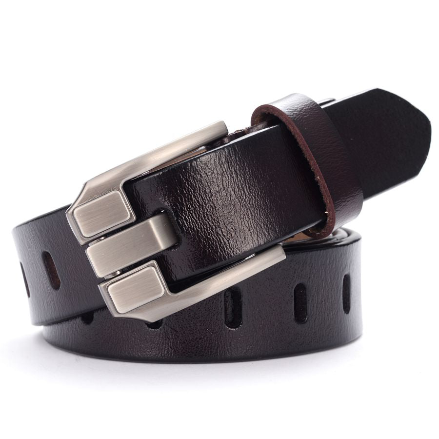 Women Leather Belt Luxury Brand Hollow out Belt Jeans For Women Belts