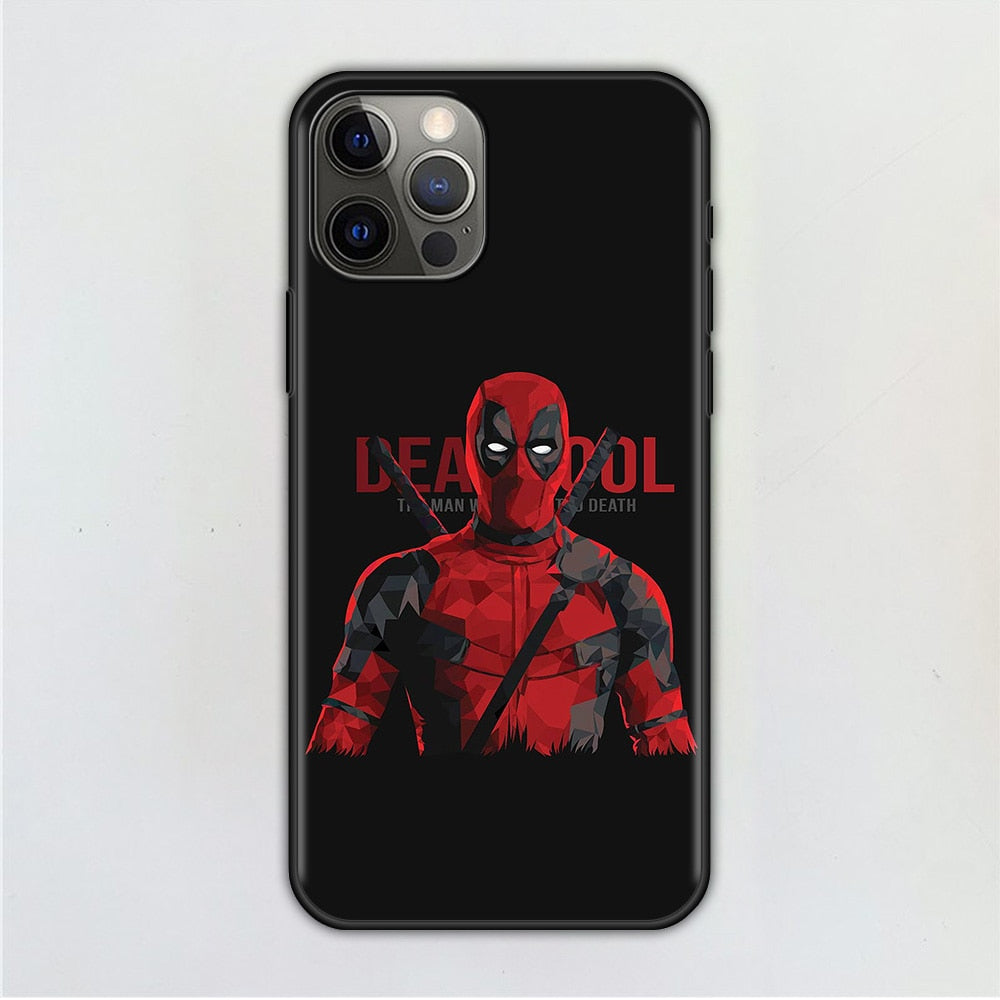 CellPhone Case For Apple iPhone 11 13  12 Pro Max Mini XR X 7 6S 8 Plus XS SE(2020) Smartphone Coque Deadpool