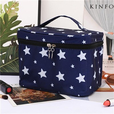 Travel Waterproof Portable Women Makeup Bag High Capacity Toiletries Organizer Storage Cosmetic Cases Zipper Wash Beauty Pouch