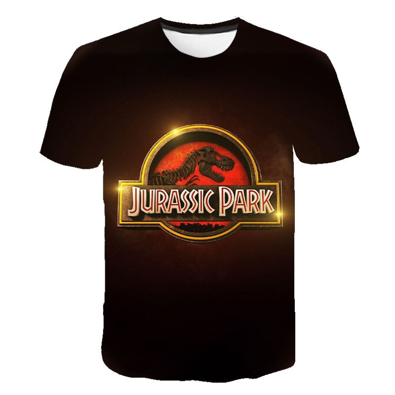 New Jurassic Park 3D Print T-shirt Jurassic World Dinosaur Men Women Fashion T Shirt Kids Children Tshirt Tops Boy Girl Clothing