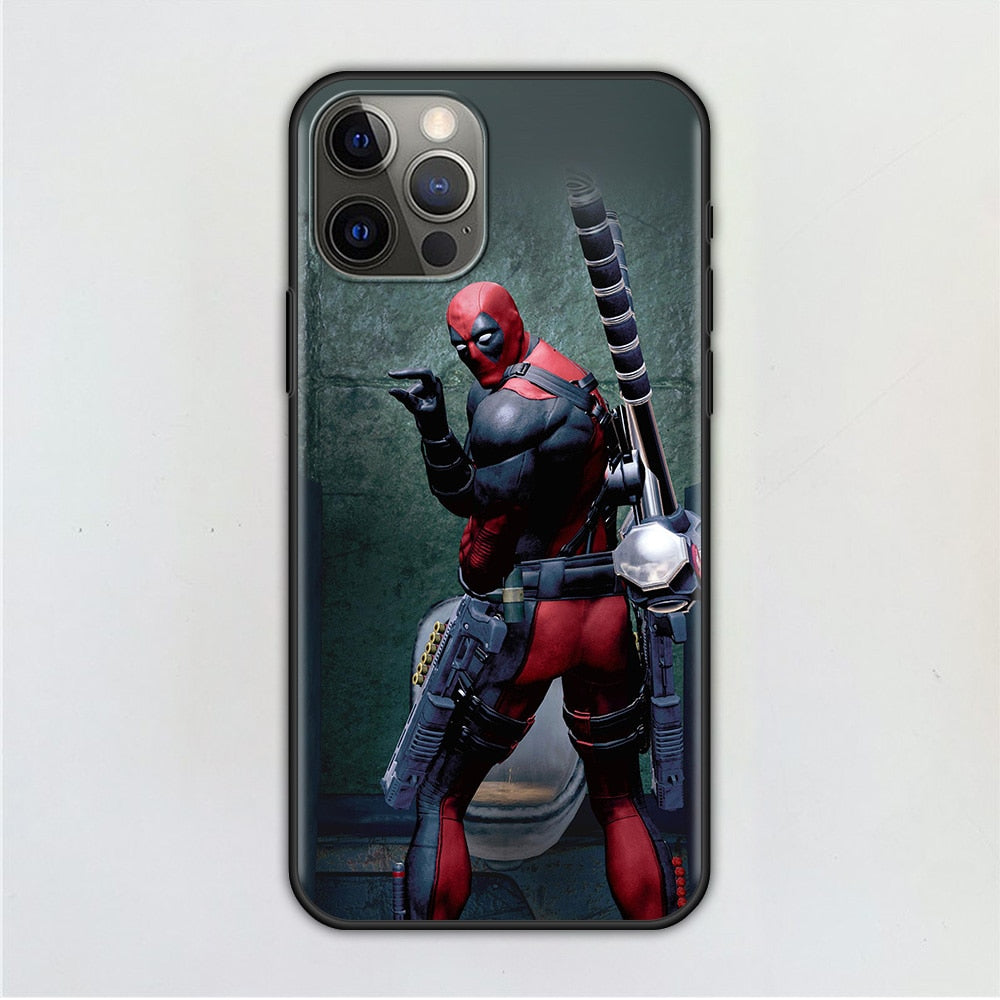 CellPhone Case For Apple iPhone 11 13  12 Pro Max Mini XR X 7 6S 8 Plus XS SE(2020) Smartphone Coque Deadpool