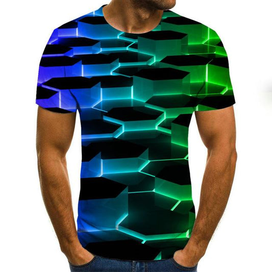 New men T-shirt casual short sleeve o-neck fashion Funny printed 3D t shirt men/woman tees High quality brand tshirt hombre