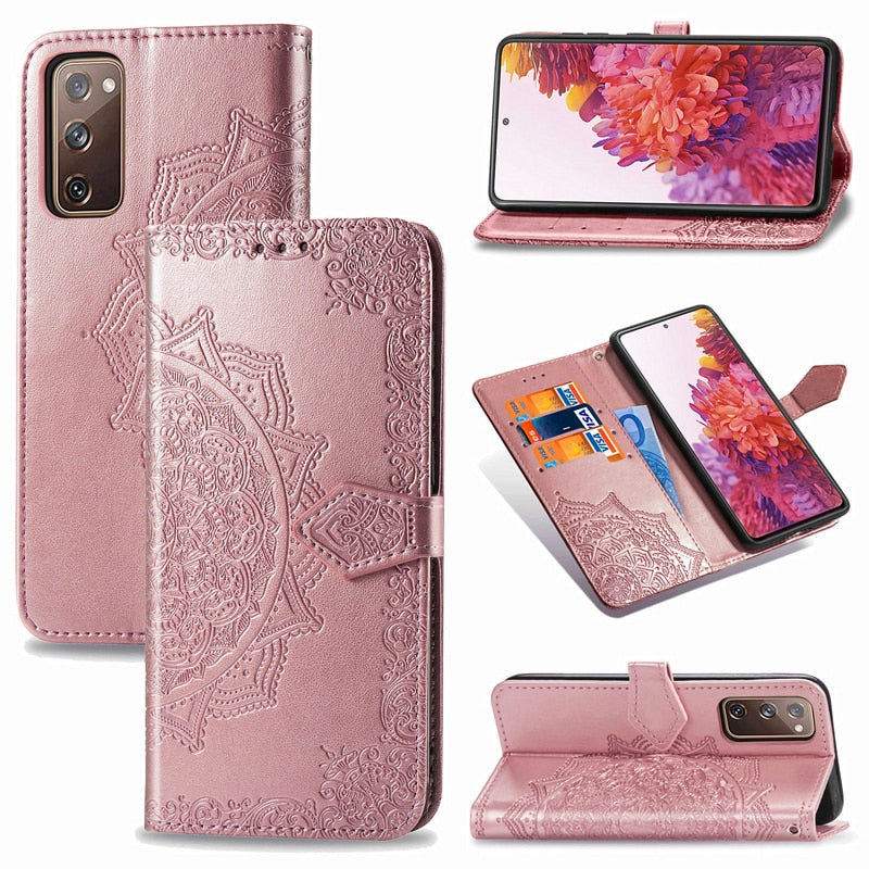 Flip Case For Samsung Note 20 ultra 8 9 S20 FE S10 S9 S8 plus Cover For Galaxy A31 A51 A71 A21s A41 Luxury Leather Wallet Cases