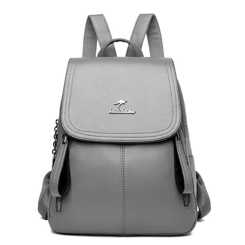 2022 New Women Backpack Designer high quality Leather Women Bag Fashion School Bags Large Capacity Travel Backpacks mochila