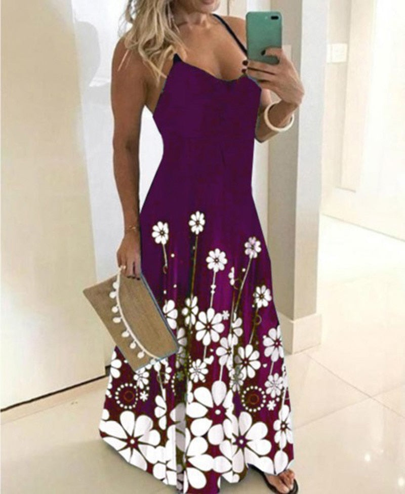 Camisole dresses women clothes 2022 new arrival pullovers robes woman clothing printing sexy female dress casual