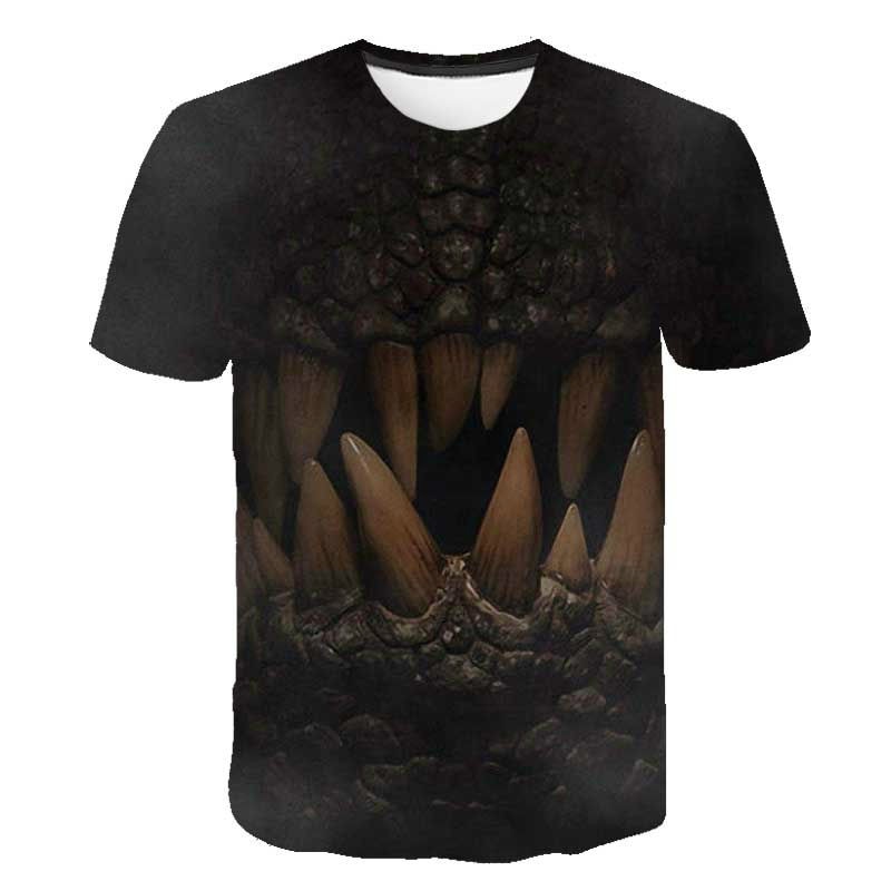 New Jurassic Park 3D Print T-shirt Jurassic World Dinosaur Men Women Fashion T Shirt Kids Children Tshirt Tops Boy Girl Clothing