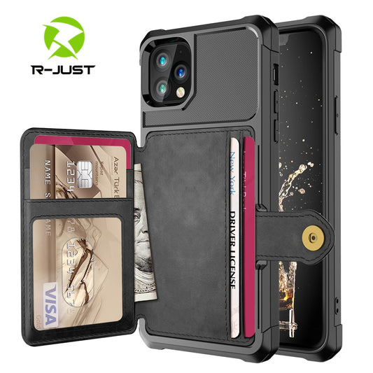 Retro Flip PU Leather Case For iPhone 11 Pro Max XR 7 8 6S 6 Plus XS Max X Multi Card Holder  Phone Cases Wallet Cover Shell