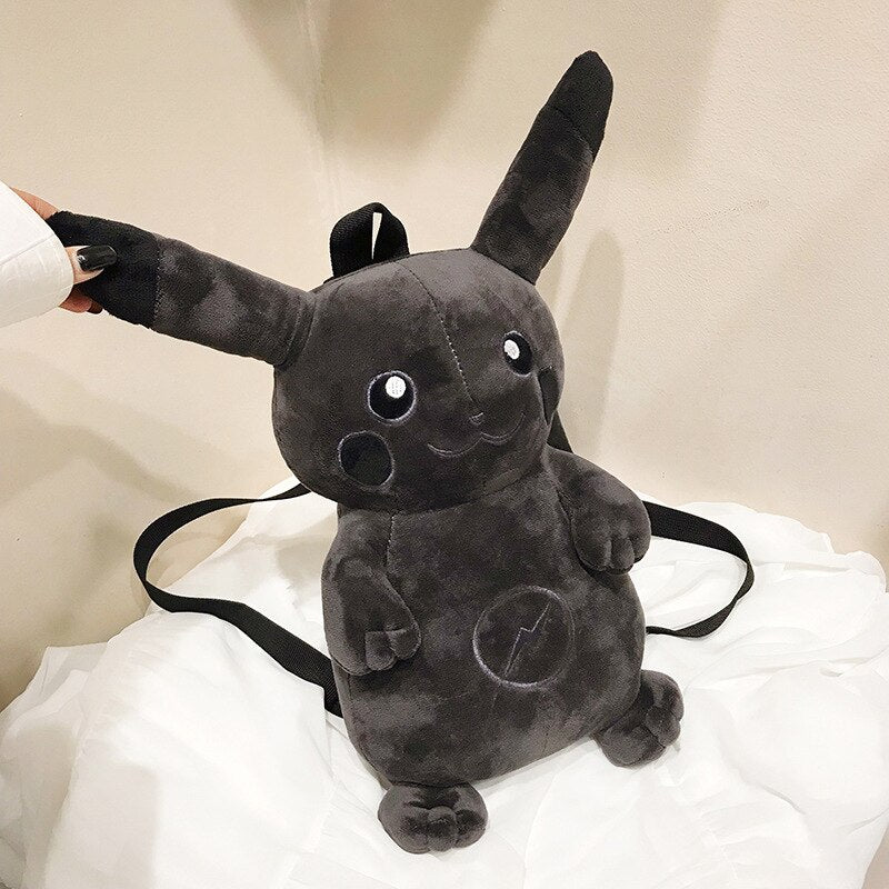 42cm Cute Cartoon Animal Monsters Lightning Dark PikaghNing Plush Toy Children Women Backpack Shoulder Bags Good Quality