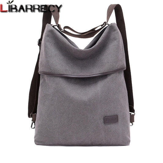 Fashion Women Backpacks Large Capacity Canvas Bookbag Waterproof Anti Theft Travel Backpack School Bag for Teenage Girls Mochila