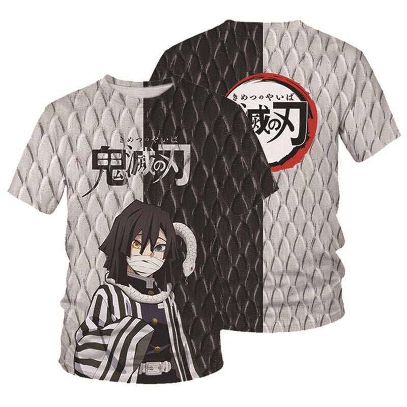 3D T-shirt Anime Demon Slayer Children's Clothing Short Sleeve Tshirts Sweatshirt Cartoon Kids T Shirts