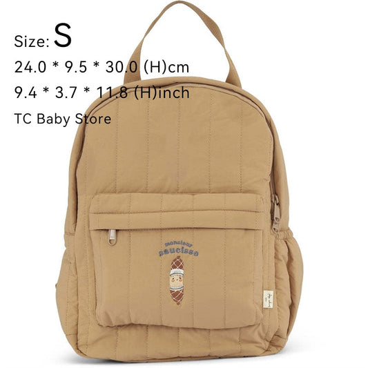 KS Baby Backpack Primary Schoolbag Kindergarten Kids Bags Brand Traveling Mom Cherry Lemon Children&#39;s Boys Girls Gift Storage