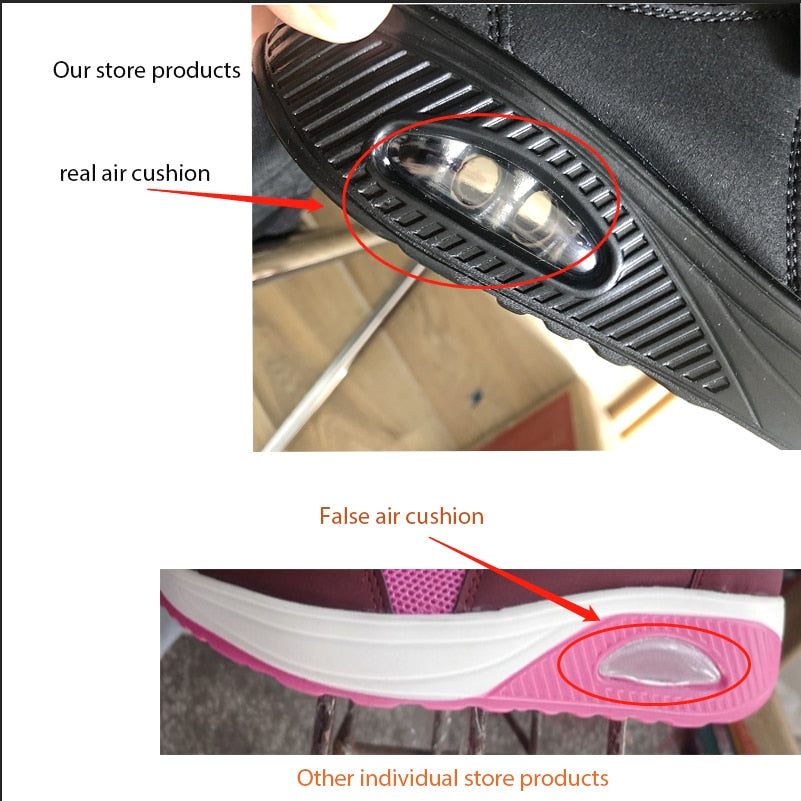 Sneakers Women Summer New Mesh Shake Shoes Large Shoes Women&#39;s Insoles 4 Colors  Sport Shoes Walking Shoes Women Black Red Grey