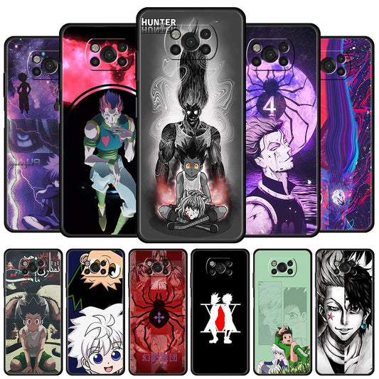 Anime Hunter X Hunters Case For Xiaomi Mi Poco X3 NFC X3 X4 M3 M4 Pro 5G F3 GT Pocophone F1 Soft Silicone Cover Cellphones Funda