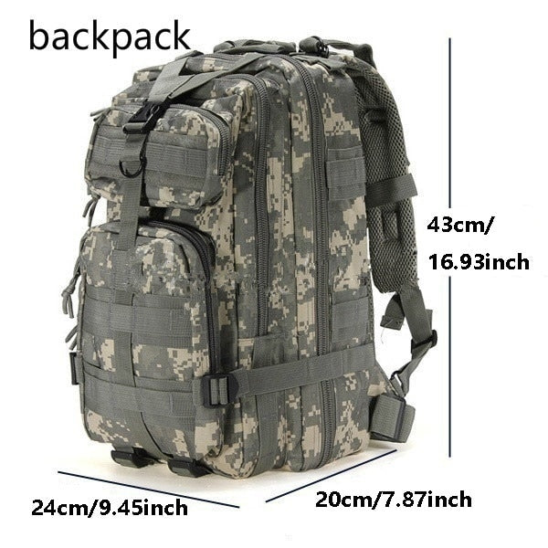 Lawaia Trekking Backpack 30L/50L Outdoor Sport Camping Hunting Backpack Tactical Backpack Military Backpack Military Rucksack