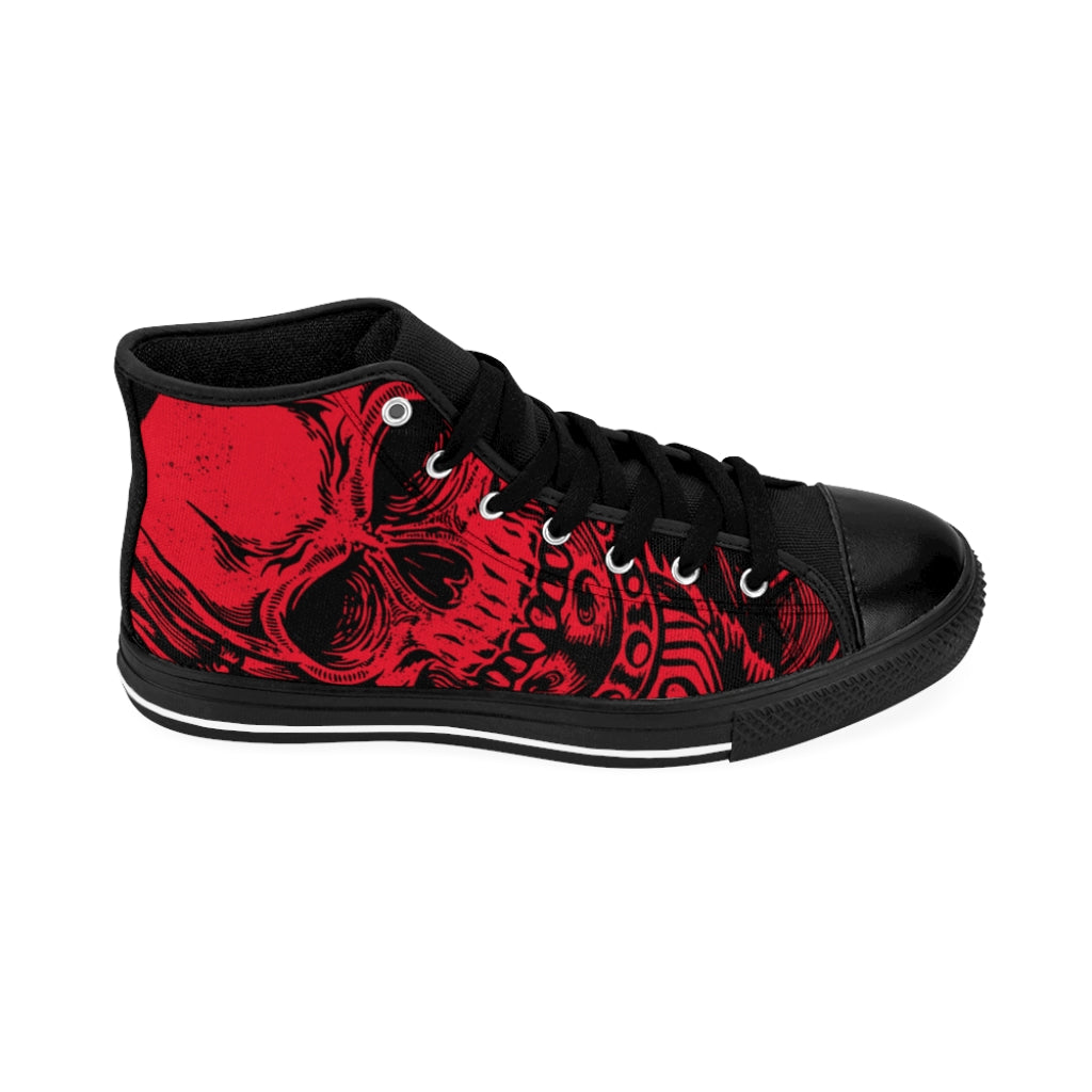 Red Skull Fashion Shoes