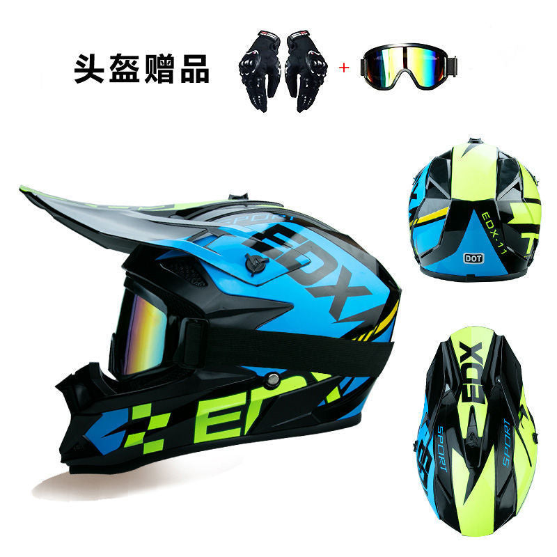 Motocross Helmet for Motorcycle Et Capacete de moto moto helmet combo