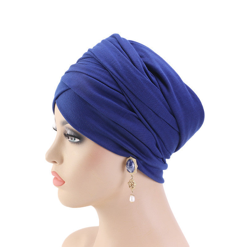 223 Stretch tail cap scarf cap Indian cap Muslim long-tail cap