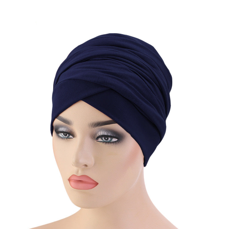 223 Stretch tail cap scarf cap Indian cap Muslim long-tail cap