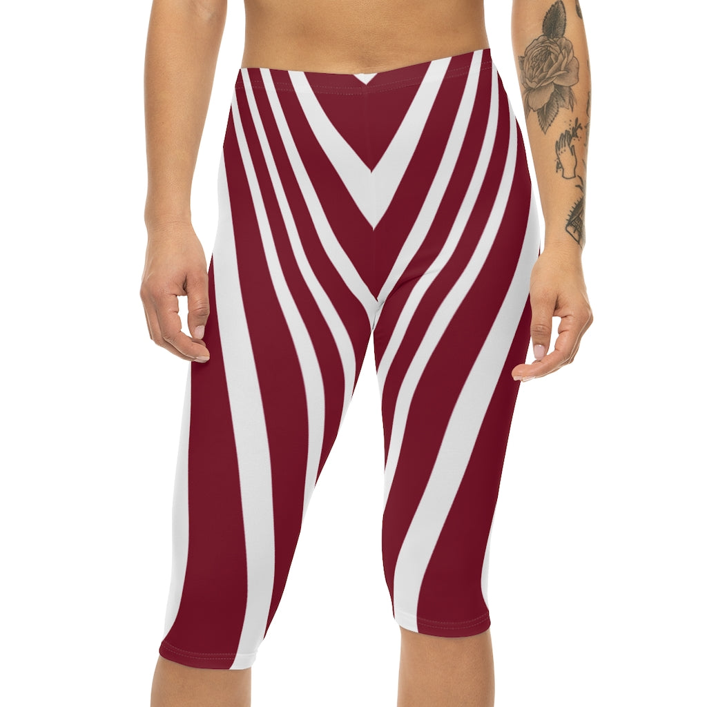 Women’s Capri Leggings (AOP)