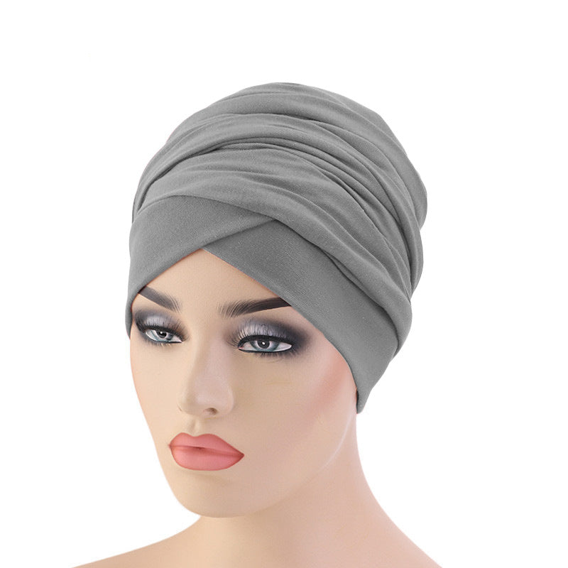 223 Stretch tail cap scarf cap Indian cap Muslim long-tail cap