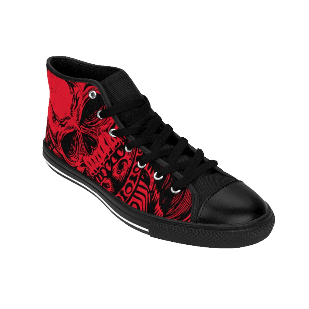 Red Skull Fashion Shoes