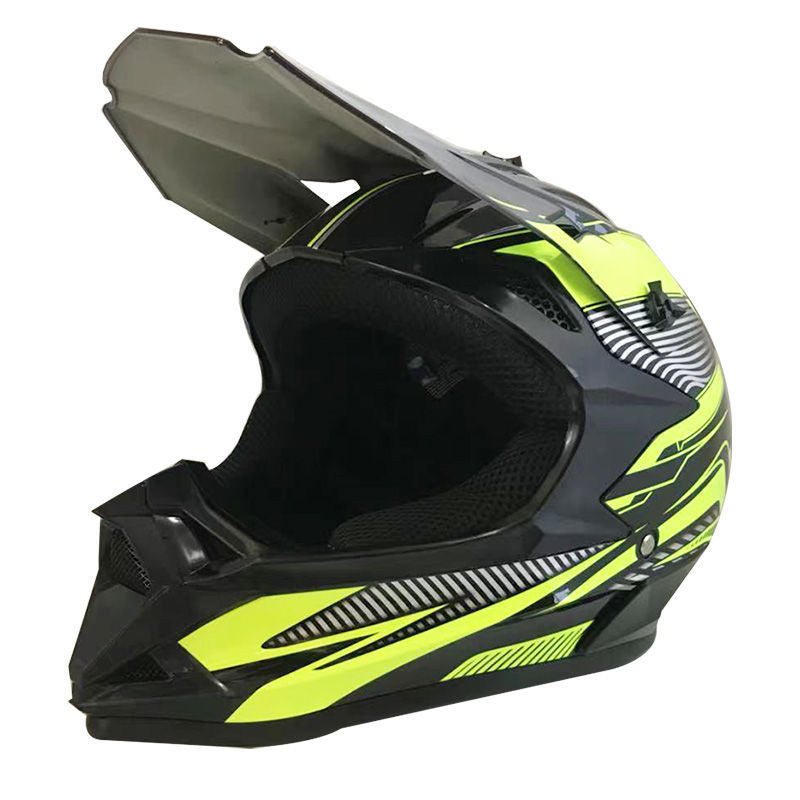 Motocross Helmet for Motorcycle Et Capacete de moto moto helmet combo